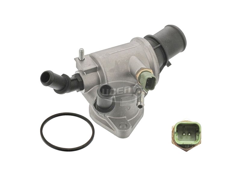 Coolant Thermostat Housing For FIAT PUNTO 55202510 1338154 93179136