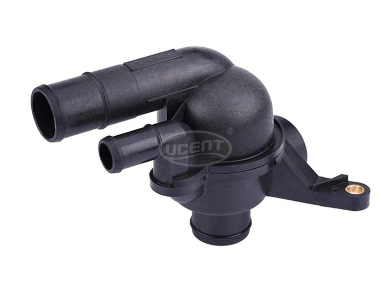 Car Engine Coolant Thermostat Housing Assembly for MG ZS ZT ZT Saloon Estate PEM101050 GTS341